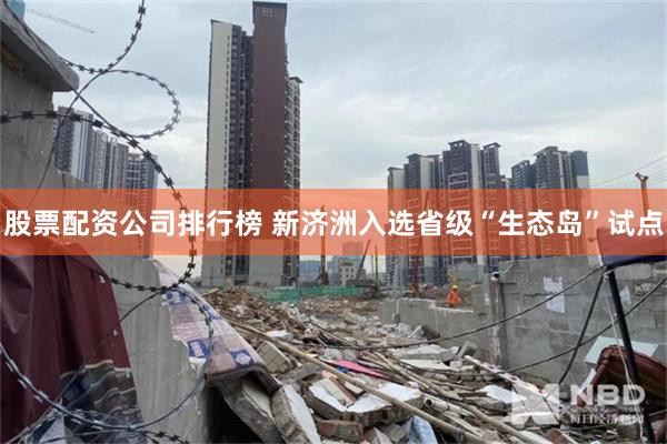股票配资公司排行榜 新济洲入选省级“生态岛”试点