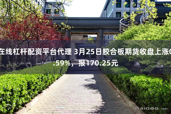 在线杠杆配资平台代理 3月25日胶合板期货收盘上涨0.59%，报170.25元