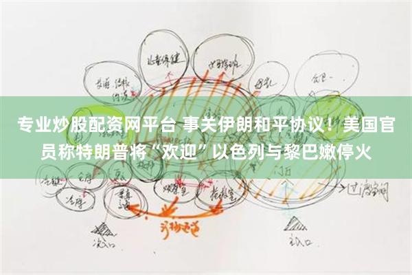 专业炒股配资网平台 事关伊朗和平协议！美国官员称特朗普将“欢迎”以色列与黎巴嫩停火
